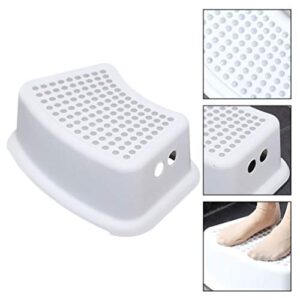 Garneck Portable Stool Toilet Training Step Stool Step Stool Kids Bedroom Potty Training Stool Safety Stools for Kitchen Bathroom Living Room Plastic Stool Toddler Step Stool