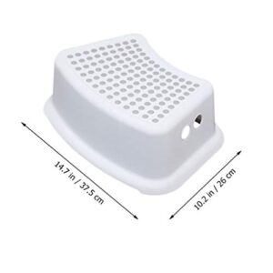 Garneck Portable Stool Toilet Training Step Stool Step Stool Kids Bedroom Potty Training Stool Safety Stools for Kitchen Bathroom Living Room Plastic Stool Toddler Step Stool