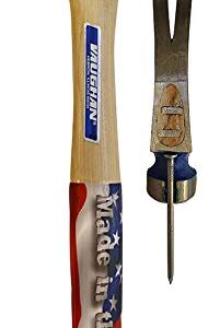 VAUGHAN & BUSHNELL CF4 16-oz Milled Face California Framer Framing Hammer, 14" Hickory Handle