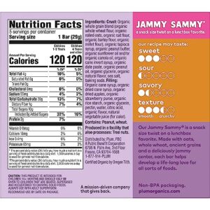 Plum Organics Sandwich Bars | Jammy Sammy | Variety Pack | 6 Count | Organic Snack for Kids, Toddlers | New Look, Packaging May Vary