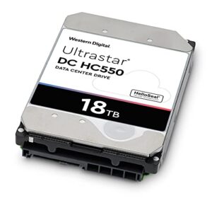 wd ultrastar dc hc550 18tb 7200rpm 3.5" sata hard drive wuh721818ale6l4