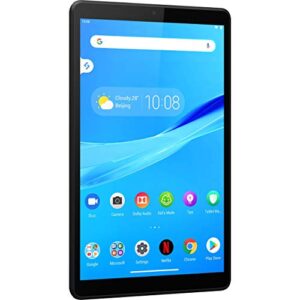 lenovo tab m8 tablet, 8" hd android tablet, quad-core processor, 2ghz, 32gb storage, full metal cover, long battery life, android 9 pie, za5g0060us, iron grey (renewed)