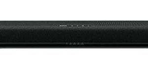 Yamaha Audio SR-C20A Compact Sound Bar with Built-in Subwoofer and Bluetooth, Black