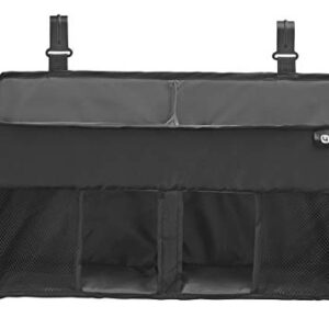 4moms Breeze Playard Diaper Caddy, Storage Basket for Diapers, Baby Wipes, and Organization, to Keep Essentials Within Reach, Black