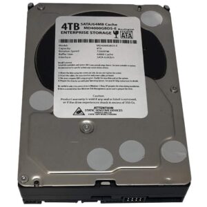 MaxDigital 4TB 7200RPM 64MB Cache SATA 6.0Gb/s (Enterprise Storage) 3.5inch Internal Hard Drive (Renewed)