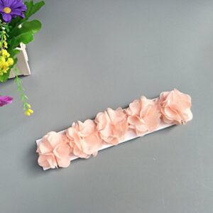 Baby Girls Headband Flower Birthday Crown Hair Accessories-Gift for Baby White