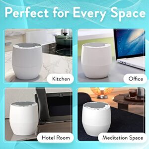 Serene Evolution White Noise Machine for Adults Sleeping & Baby - White Noise Machine for Office Privacy & Noise Canceling - Ocean Sound Machine for Sleeping - Includes Fan, Ocean, Rain, Nature Sounds