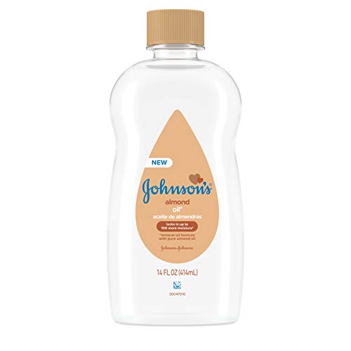 Johnson's Baby Almond Oil Paraben-Free, Phthalate-Free, 14 Fl Oz