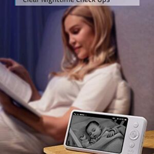 eufy Security, SpaceView Pro Video Baby Monitor with 5" Screen, Two-Way Audio, Security Camera, 720p, Pan & Tilt, Night Vision, Lullaby Player, Wide Angle Lens Not Included (No App Required)