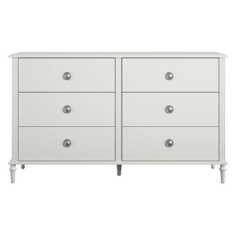 Little Seeds Rowan Valley Arden 6 Drawer White Kids’ Dresser