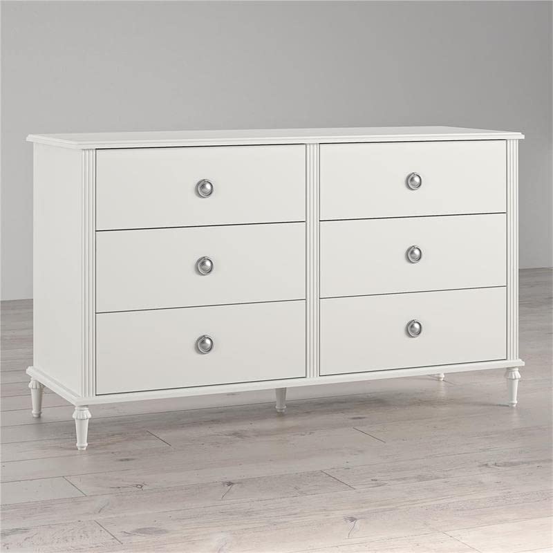 Little Seeds Rowan Valley Arden 6 Drawer White Kids’ Dresser