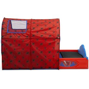 Marvel Spider-Man Sleep and Play Toddler Bed with Tent by Delta Children