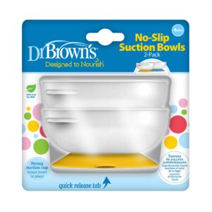 dr. brown’s™ no-slip suction bowl, 2-pack