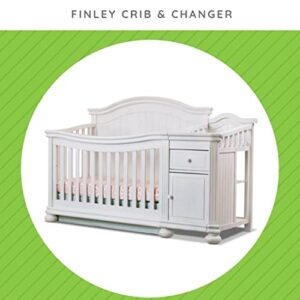 CC KITS Toddler Bed Safety Guard Rail Conversion Kit 137 for Sorelle Finley Crib & Changer, Verona Crib & Changer & Vista Elite Crib and Changer (White)
