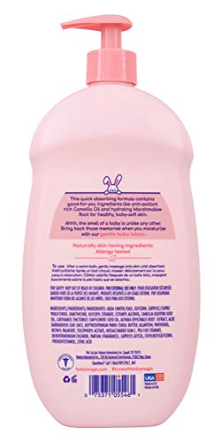 Baby Magic Gentle Baby Lotion | 30 Fl Oz (Pack of 4) | Vitamins & Aloe | Free of Parabens, Phthalates, Sulfates and Dyes