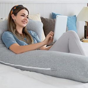 INSEN Pregnancy Pillow,Maternity Body Pillow for Sleeping,H Shaped Body Pillow for Pregnant Women