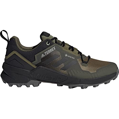 adidas Terrex Swift R3 Gore-TEX® Hiking Shoes Focus Olive/Core Black/Grey Five 10 D (M)