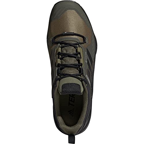 adidas Terrex Swift R3 Gore-TEX® Hiking Shoes Focus Olive/Core Black/Grey Five 10 D (M)