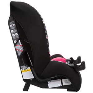 Disney Baby Jive 2 in 1 Convertible Car Seat,Rear-Facing 5-40 pounds and Forward-Facing 22-65 pounds, Minnie Stripes