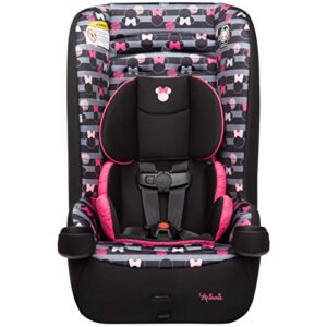 Disney Baby Jive 2 in 1 Convertible Car Seat,Rear-Facing 5-40 pounds and Forward-Facing 22-65 pounds, Minnie Stripes