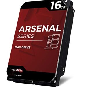 Water Panther WP Arsenal 16TB SATA 7200RPM 3.5-Inch DAS Hard Drive (Renewed)