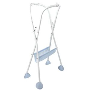 BÉABA, Baby Bath and Changing Table Stand, Camele'O Compatible, Foldable, Can be dismantled - Light Mist