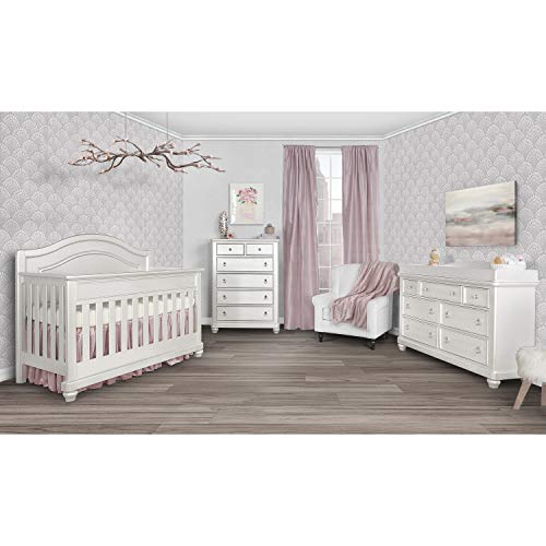 Evolur Signature Glam 5 in 1 Convertible Crib