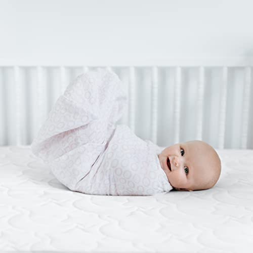 HALO DreamWeave Baby Crib Mattress and Toddler Bed, Breathable, Dual Sided 2-Stage Design, 100% Breathable Mattress, Machine Washable Cover, Hypoallergenic, Non-Toxic Materials, Greenguard  Cert.