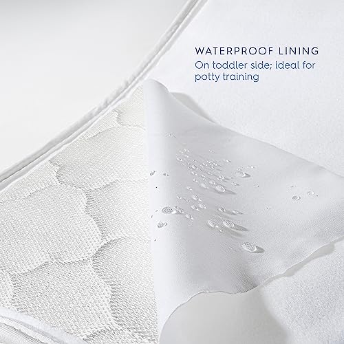 HALO DreamWeave Baby Crib Mattress and Toddler Bed, Breathable, Dual Sided 2-Stage Design, 100% Breathable Mattress, Machine Washable Cover, Hypoallergenic, Non-Toxic Materials, Greenguard  Cert.