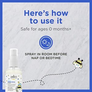 Zarbee's Baby Sleep Spray; Calming Bedtime Spray with Natural Lavender and Chamomile to Help Infant Nighttime Routine; 2oz Bottle