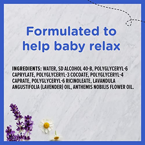 Zarbee's Baby Sleep Spray; Calming Bedtime Spray with Natural Lavender and Chamomile to Help Infant Nighttime Routine; 2oz Bottle