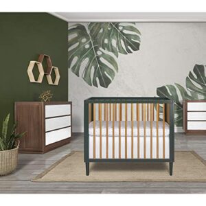 Dream On Me Lucas Mini Modern Crib with Rounded Spindles