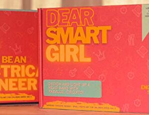 Dear Smart Girl Electrical Engineering STEM Kit for Girls Ages 6-12 / DIY Light Up Headband Kit/Make Your Own STEM Craft Kit
