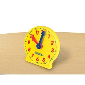 Learning Resources Smart Pack 4" Clock, Yellow