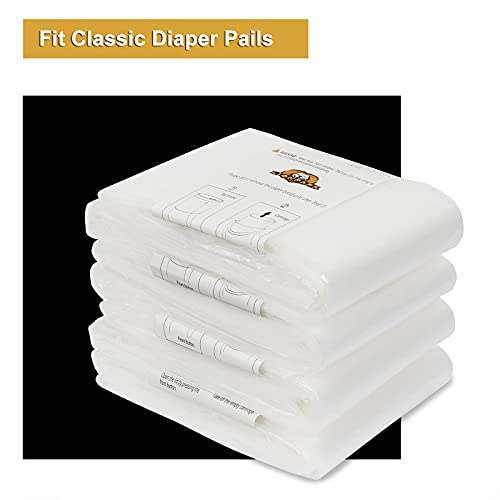 Lionpapa Refills Compatible with Dekor Classic Diaper Pails Pails,4 Pack…