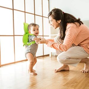 Toddler Baby Head Protection & Baby Knee Pads for Crawling and Walking (Green Frog)