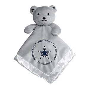 baby fanatic nfl dallas cowboys security bear blanket, one size, gray