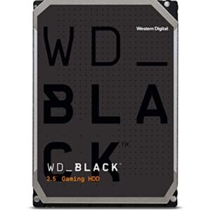 WD_BLACK Western Digital 10TB WD Black Performance Internal Hard Drive HDD - 7200 RPM, SATA 6 Gb/s, 256 MB Cache, 3.5" - WD101FZBX