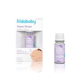 Frida Baby 3-in-1 Humidifier with Diffuser and Nightlight & Natural Sleep Vapor Bath Drops for Bedtime Wind Down by Frida Baby, White & Breathefrida Vapor Bath Drops