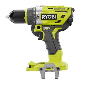 Ryobi P251 One+ 18V Lithium Ion 750 Inch Pound Brushless Hammer Drill Driver w/ 3 Drilling Modes, 24 Position Clutch, and Ergonomic Handle