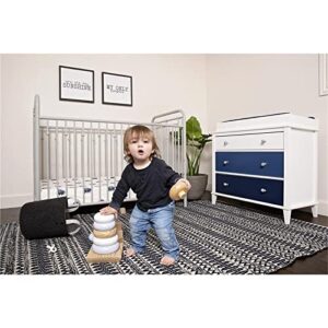 Little Seeds Monarch Hill Poppy 3 Drawer Changing Table, Blue