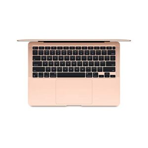 Apple 2020 MacBook Air Laptop M1 Chip, 13" Retina Display, 8GB RAM, 256GB SSD Storage, Backlit Keyboard, FaceTime HD Camera, Touch ID. Works with iPhone/iPad; Gold