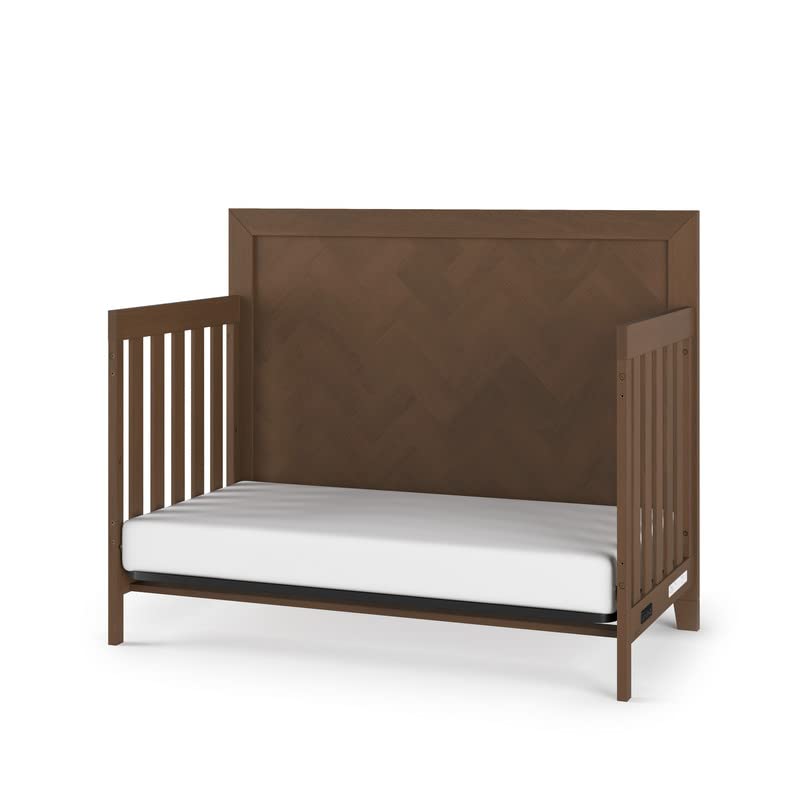 Child Craft Kieran 4-in-1 Convertible Crib, Toasted Chestnut Brown