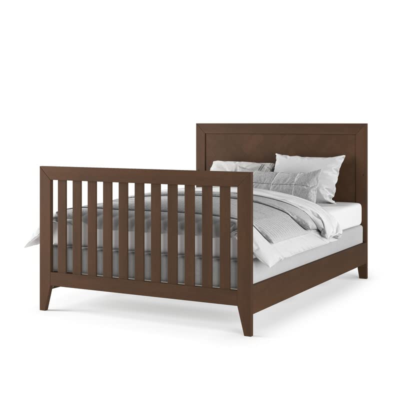 Child Craft Kieran 4-in-1 Convertible Crib, Toasted Chestnut Brown