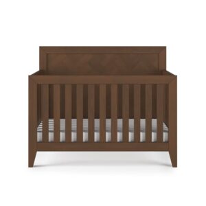 Child Craft Kieran 4-in-1 Convertible Crib, Toasted Chestnut Brown