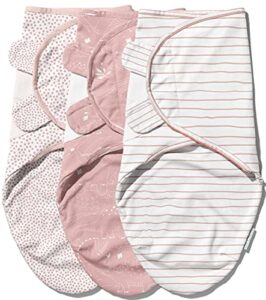 bum chicoo newborn baby swaddle wrap – pack of 3 swaddle wrap made of pure organic cotton for 0-3 months baby