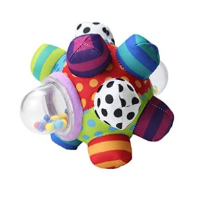 qqchickchicky developmental bumpy ball toy, newborn baby infant toys 0-3 months, help develop motor skills and brain nerves, sensory baby toys 3-6 0 12 months 6.7"