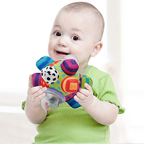 QQchickchicky Developmental Bumpy Ball Toy, Newborn Baby Infant Toys 0-3 Months, Help Develop Motor Skills and Brain Nerves, Sensory Baby Toys 3-6 0 12 Months 6.7"