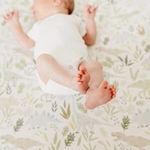 Premium Fitted Knit Crib Sheet/Toddler Sheet Rex by Copper Pearl