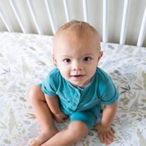 Premium Fitted Knit Crib Sheet/Toddler Sheet Rex by Copper Pearl